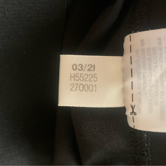 Adidas Floral Theme Leggings exposed elastic waistband Size-S NWOT - Picture 16 of 16